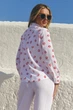 Жіноча сорочка з креп-шифону Seventeen XXL-3XL Білий (2000000207599) - изображение 3