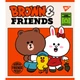 Зошит YES Line Friends 12 аркушів лінія пач/10шт - изображение 2