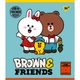 Зошит YES Line Friends 12 аркушів лінія пач/10шт - изображение 3