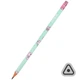 Карандаш графитный трехгранный с резинкой Kite Feel Good K25-046-2 - изображение 2
