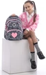 Рюкзак GoPack с ортопедической спинкой Education Fluffy Heart 40x30x15 см Серый (GO26-175M-4) - изображение 19