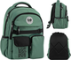 Рюкзак GoPack Education Стильний 39.5x28x15 см Зелений (GO26-183M-4) - зображення 2