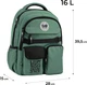 Рюкзак GoPack Education Стильний 39.5x28x15 см Зелений (GO26-183M-4) - зображення 3