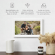 Цифрова фоторамка Skylight: 15-дюймовий Wi-Fi з можливістю завантаження з телефону, сенсорний екран цифрової фоторамки - зображення 3