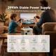 Портативная зарядная станция ALLPOWERS R600 299Wh, 600W, LiFePO4, солнечная зарядка - изображение 4