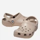 Chodaki damskie na platformie Crocs Classic 10001-214 36-37 Taupe - obraz 3