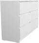 Комод Viant ТК-9 6Ш 1200 х 420 х 800 мм Белый (ТК9-000021724) - изображение 2