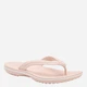 Klapki japonki damskie basenowe Crocs Crocband Flip 11033-6UR 37-38 Jasnoróżowe - obraz 2
