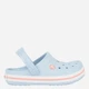 Chodaki dziecięce dla dziewczynki Crocs Crocband Kids Clog 207006-4XQ 29-30 Błękitne - obraz 1
