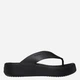 Klapki japonki damskie basenowe Crocs Getaway Platform Flip 209410-001 39-40 Czarne - obraz 1