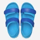 Дитячі сандалії для хлопчика Crocs Crocband Cruiser Sandal T Kids 209424-4MO 23-24 Сині (198445357602) - зображення 5