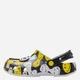 Chodaki młodzieżowe dziewczęce Crocs Classic Smiley Clog K 211694-90H 34-35 Czarne - obraz 3
