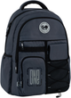 Рюкзак GoPack підлітковий Education Teens 46x32x19 см Темно-сірий (GO26-184L-4) - зображення 1