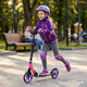 Самокат двухколесный Best Scooter SHARK SH-30610 с ручным тормозом, амортизатором, колесами PU 200 мм, складной, регулируемый руль - изображение 2