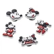 Przypinki do butów Crocs Mickey And Minnie Pvc 5Pck 10015116 5 szt Wielokolorowe - obraz 2
