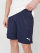 Спортивные шорты для футбола мужские Puma Teamgoal Match 70575206 2XL Navy-White (4099685717750) - изображение 4