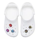 Джибітси Crocs Poke Ball 5Pck 10015745 5 шт Різнокольорові (198445179419) - зображення 3