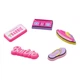Przypinki do butów Crocs Barbie Retro 5 Pck 10015775 5 szt Wielokolorowe - obraz 2