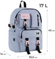 Рюкзак GoPack Education Teens 43x30.5x14 см Сірий (GO26-2500L-1) - зображення 3