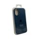 Защитный чехол-накладка Silicone Full Case AA Open Cam для Apple iPhone 17 Navy Blue (FullOpeAAi17-39) - изображение 3