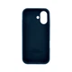 Защитный чехол-накладка Silicone Full Case AA Open Cam для Apple iPhone 17 Navy Blue (FullOpeAAi17-39) - изображение 2