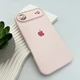Чохол Premium для смартфона Silicone Full Case AA Camera Protect for Apple iPhone 17 Air 57,Dusty Pink (FullAAi17A-57) - изображение 4