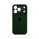 Чохол для смартфона Silicone Full Case AA Camera Protect for Apple iPhone 17 Pro Max 31,Dark Green (FullAAi17PM-31) - изображение 1