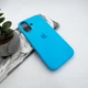 Защитный чехол-накладка Silicone Full Case AA Open Cam для Apple iPhone 17 Cornflower (FullOpeAAi17-49) - изображение 4