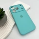 Чохол для смартфона Silicone Full Case AA Camera Protect for Apple iPhone 17 Pro Max 17,Sea Blue (FullAAi17PM-17) - зображення 4