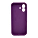 Чохол для смартфона Silicone Full Case AA Camera Protect for Apple iPhone 17 19,Purple (FullAAi17-19) - изображение 3