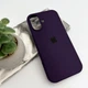 Защитный чехол-накладка Silicone Full Case AA Open Cam для Apple iPhone 17 Berry Purple (FullOpeAAi17-59) - изображение 4