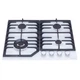 Поверхность газовая на металле Perfelli HGM 61694 WH - изображение 2