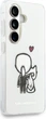 Etui plecki Karl Lagerfeld IML Karl&Choupette MagSafe do Samsung Galaxy S26 Transparent (KLHMS26S6HKCBHH) - obraz 4