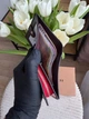 Гаманець Coach Snap Wallet In Signature Canvas червоний натуральна шкіра + подарункове пакування - изображение 3