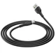Кабель заряджання Borofone BX51 Triumph USB to Type-C 1м Чорний - зображення 1