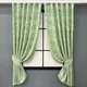 Комплект коротких штор VR-Textil Жакард Sultan XO № 1147ш Светло-оливковый 140х170 см 2 шт (35-0420) - изображение 1
