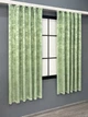 Комплект коротких штор VR-Textil Жакард Sultan XO № 1147ш Светло-оливковый 140х170 см 2 шт (35-0420) - изображение 3