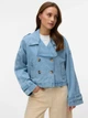 Куртка джинсовая женская Vero Moda 10345736 L Light Blue (5715867205042) - изображение 1