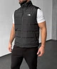 Чоловіча жилетка однотонна чорна з лого "TNF" M (257) - зображення 3