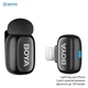 Беспроводной петличный микрофон Boya Mini-16 (Lightning, для iPhone, 3 уровня шумоподавления, дальность до 100 метров) - Черный - изображение 1