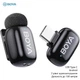 Беспроводной петличный микрофон Boya Mini-17 (USB Type-C, Android, 3 уровня шумоподавления, дальность до 100 метров) - Черный - изображение 1