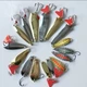 Набор колеблющихся блесен Sixteen Spoons 16 шт в коробке - изображение 2