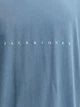 Футболка хлопковая длинная мужская Jack & Jones 12234746 2XL Blue Mirage (5715830431850) - изображение 4