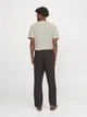 Футболка хлопковая длинная мужская Jack & Jones 12234746 2XL Moonbeam (5715506675977) - изображение 2