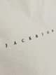 Футболка хлопковая длинная мужская Jack & Jones 12234746 2XL Moonbeam (5715506675977) - изображение 4
