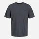 Футболка хлопковая длинная мужская Jack & Jones 12245087 S Dark Grey (5715427284852) - изображение 7