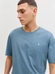 Футболка хлопковая длинная мужская Jack & Jones 12245087 S Blue Mirage (5715830459793) - изображение 3