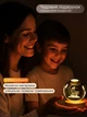 Ночник детский настольный светильник от usb светодиодный led хрустальный шар лампа в спальню маленькая для сна подарок для мальчика девочки единорог One pro Желтый 73437 - изображение 5