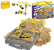 Детский кинетический песок в чемодане Dynamic Sand набор песка развивающий для мальчика в подарочной коробке - изображение 2