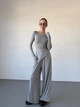 Жіночий прогулянковий костюм (кофта+штани) Uaclothes 46-48 Сірий (like37123-175521350) - зображення 2